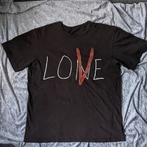 Vlone Lone Love t shirt size L